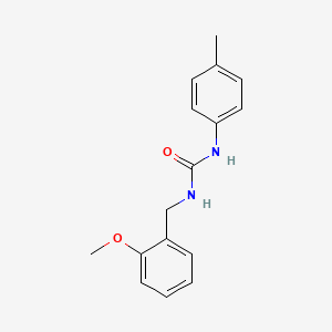 molecular formula C16H18N2O2 B4944151 N-(2-methoxybenzyl)-N'-(4-methylphenyl)urea 