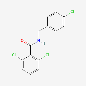 2,6-dichloro-N-(4-chlorobenzyl)benzamide