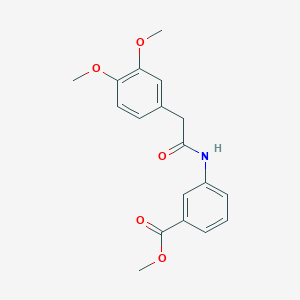 methyl 3-{[(3,4-dimethoxyphenyl)acetyl]amino}benzoate