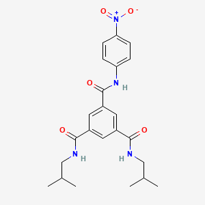 N~1~,N~3~-diisobutyl-N~5~-(4-nitrophenyl)-1,3,5-benzenetricarboxamide