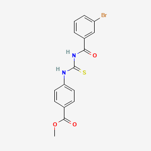 Methyl 4-({[(3-bromophenyl)carbonyl]carbamothioyl}amino)benzoate