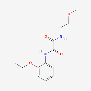 N-(2-ethoxyphenyl)-N'-(2-methoxyethyl)ethanediamide