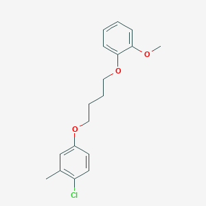 1-chloro-4-[4-(2-methoxyphenoxy)butoxy]-2-methylbenzene