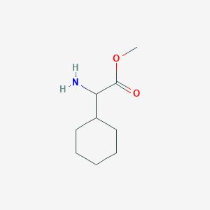 molecular formula C9H17NO2 B494533 甲基2-氨基-2-环己基乙酸酯 CAS No. 784129-23-3