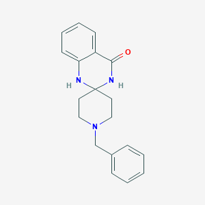 molecular formula C19H21N3O B494536 1-benzyl-2',3'-dihydrospiro[piperidine-4,2'-quinazoline]-4'(1'H)-one CAS No. 76857-06-2