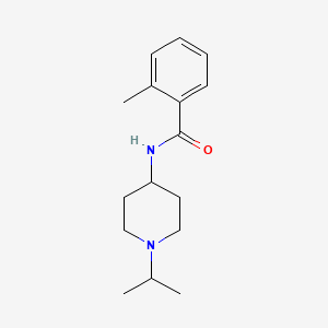 N-(1-isopropyl-4-piperidinyl)-2-methylbenzamide