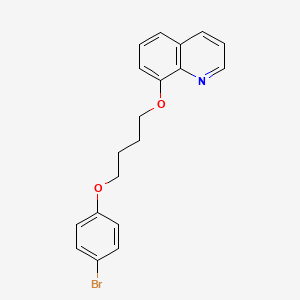 8-[4-(4-bromophenoxy)butoxy]quinoline