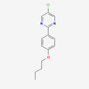 2-(4-butoxyphenyl)-5-chloropyrimidine