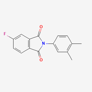 2-(3,4-dimethylphenyl)-5-fluoro-1H-isoindole-1,3(2H)-dione