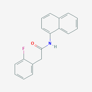 2-(2-fluorophenyl)-N-(1-naphthyl)acetamide