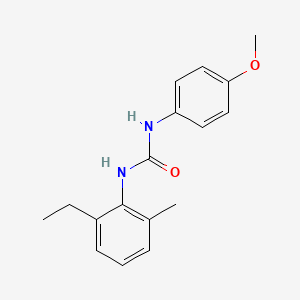 N-(2-ethyl-6-methylphenyl)-N'-(4-methoxyphenyl)urea