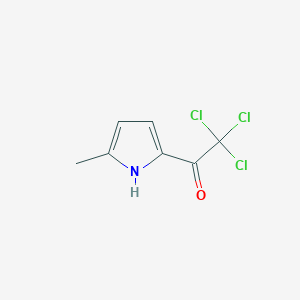 molecular formula C7H6Cl3NO B494578 2,2,2-三氯-1-(5-甲基-1H-吡咯-2-基)乙酮 CAS No. 183268-72-6