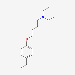 N,N-diethyl-4-(4-ethylphenoxy)-1-butanamine