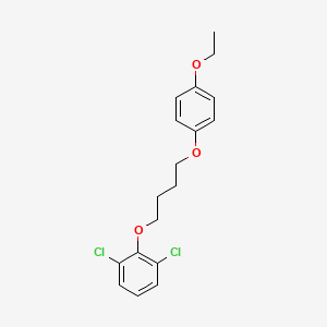 1,3-dichloro-2-[4-(4-ethoxyphenoxy)butoxy]benzene