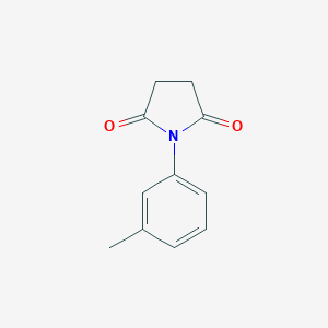 molecular formula C11H11NO2 B494590 1-(3-甲基苯基)吡咯烷-2,5-二酮 CAS No. 93476-51-8