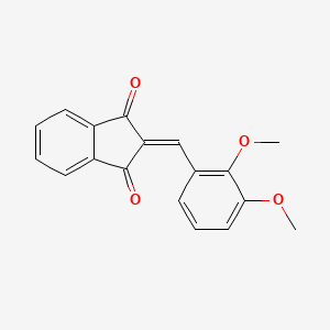 2-(2,3-dimethoxybenzylidene)-1H-indene-1,3(2H)-dione