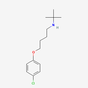 N-(tert-butyl)-4-(4-chlorophenoxy)-1-butanamine