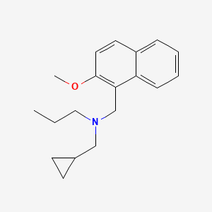 (cyclopropylmethyl)[(2-methoxy-1-naphthyl)methyl]propylamine