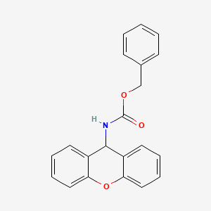 molecular formula C21H17NO3 B4946427 benzyl 9H-xanthen-9-ylcarbamate CAS No. 6331-77-7