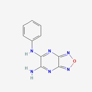 N-phenyl[1,2,5]oxadiazolo[3,4-b]pyrazine-5,6-diamine