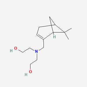 2-[(6,6-Dimethyl-2-bicyclo[3.1.1]hept-2-enyl)methyl-(2-hydroxyethyl)amino]ethanol