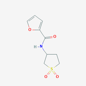 molecular formula C9H11NO4S B4946663 N-(1,1-dioxidotetrahydro-3-thienyl)-2-furamide 