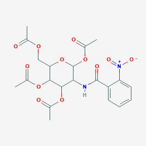 1,3,4,6-tetra-O-acetyl-2-deoxy-2-[(2-nitrobenzoyl)amino]hexopyranose