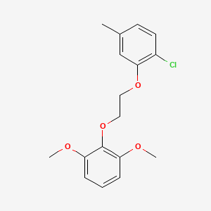 2-[2-(2-chloro-5-methylphenoxy)ethoxy]-1,3-dimethoxybenzene