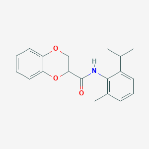 N-(2-isopropyl-6-methylphenyl)-2,3-dihydro-1,4-benzodioxine-2-carboxamide