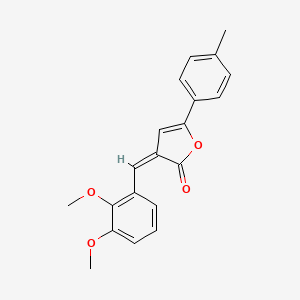 3-(2,3-dimethoxybenzylidene)-5-(4-methylphenyl)-2(3H)-furanone