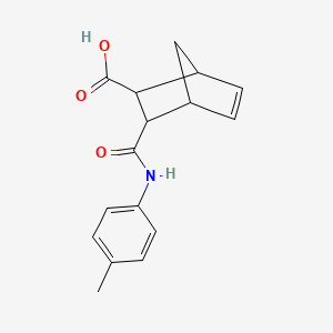 3-{[(4-methylphenyl)amino]carbonyl}bicyclo[2.2.1]hept-5-ene-2-carboxylic acid