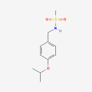 N-(4-isopropoxybenzyl)methanesulfonamide