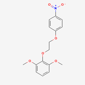 1,3-dimethoxy-2-[2-(4-nitrophenoxy)ethoxy]benzene