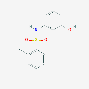 N-(3-hydroxyphenyl)-2,4-dimethylbenzenesulfonamide