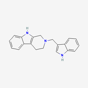 molecular formula C20H19N3 B4947291 2-(1H-indol-3-ylmethyl)-2,3,4,9-tetrahydro-1H-beta-carboline 