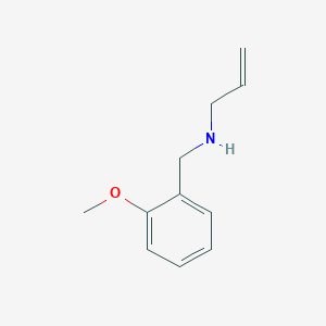molecular formula C11H15NO B494738 3-(o-Methoxybenzyl)aminoprop-1-ene CAS No. 243462-39-7