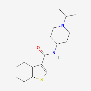 N-(1-isopropyl-4-piperidinyl)-4,5,6,7-tetrahydro-1-benzothiophene-3-carboxamide