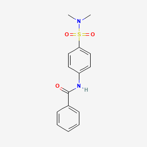 N-{4-[(dimethylamino)sulfonyl]phenyl}benzamide