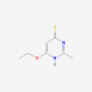 B049479 6-Ethoxy-2-methylpyrimidine-4(1H)-thione CAS No. 119224-79-2