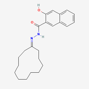 N'-cyclododecylidene-3-hydroxy-2-naphthohydrazide