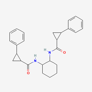 N,N'-1,2-cyclohexanediylbis(2-phenylcyclopropanecarboxamide)