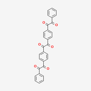 molecular formula C30H18O6 B4948123 1,1'-[(1,2-dioxo-1,2-ethanediyl)di-4,1-phenylene]bis(2-phenyl-1,2-ethanedione) 