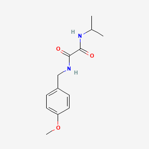 molecular formula C13H18N2O3 B4948186 N-isopropyl-N'-(4-methoxybenzyl)ethanediamide 