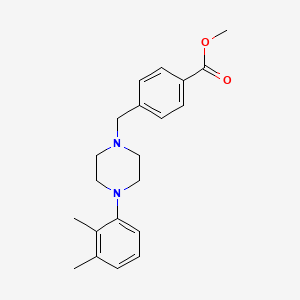 methyl 4-{[4-(2,3-dimethylphenyl)-1-piperazinyl]methyl}benzoate