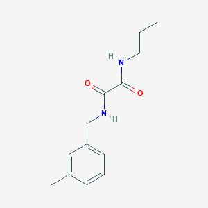 N-(3-methylbenzyl)-N'-propylethanediamide