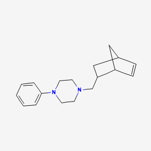 1-(bicyclo[2.2.1]hept-5-en-2-ylmethyl)-4-phenylpiperazine