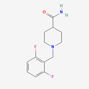 1-(2,6-difluorobenzyl)-4-piperidinecarboxamide