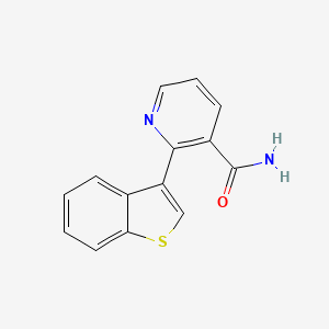 2-(1-benzothien-3-yl)nicotinamide