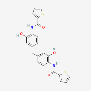 N,N'-[methylenebis(2-hydroxy-4,1-phenylene)]di(2-thiophenecarboxamide)