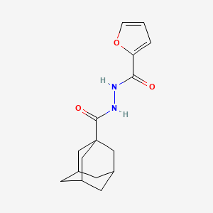 N'-(FURAN-2-CARBONYL)ADAMANTANE-1-CARBOHYDRAZIDE